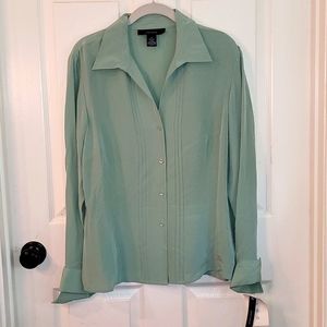 Jones Wear Silk Blouse
